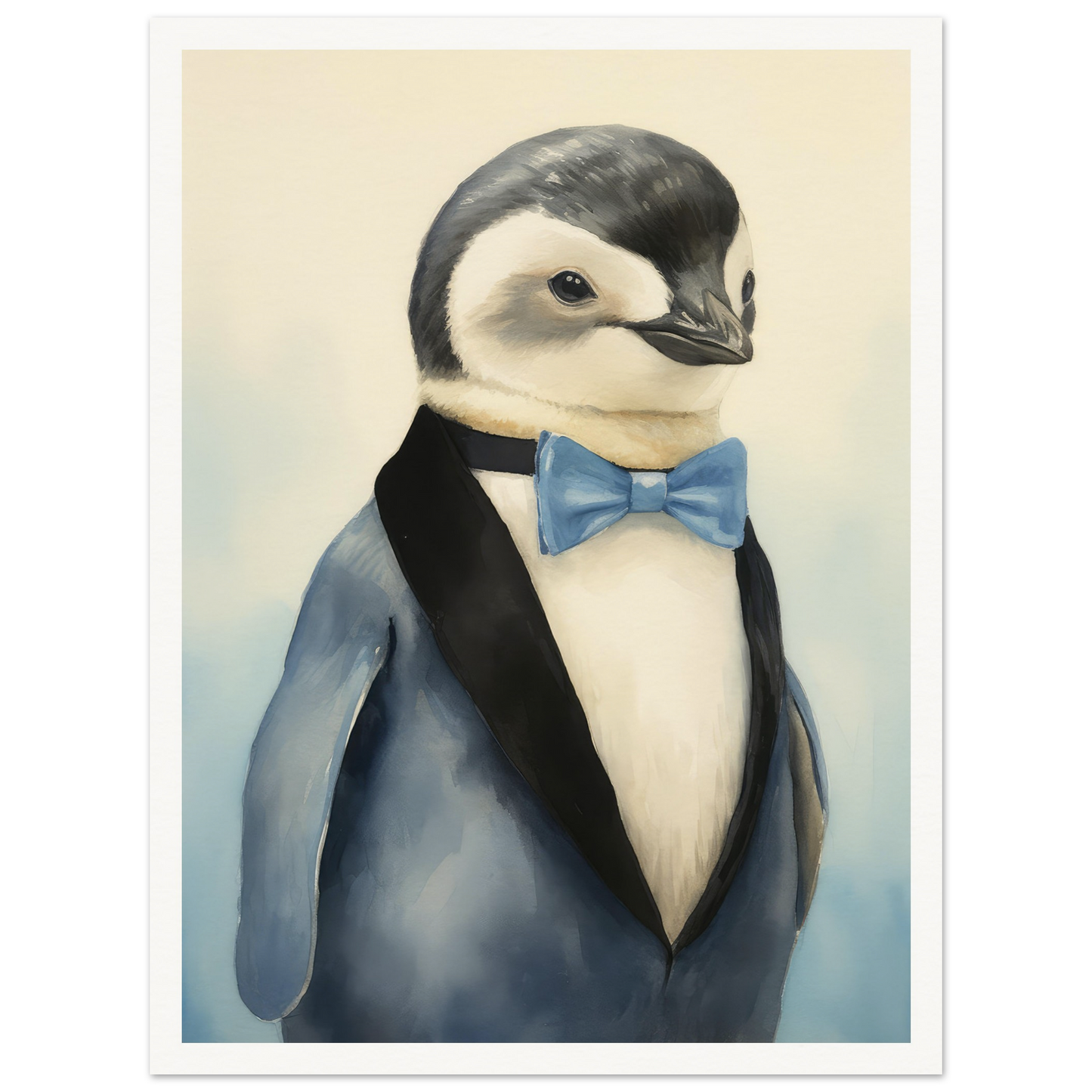 Tuxedo Penguin - Matte Archival Poster