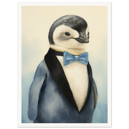 Tuxedo Penguin - Matte Archival Poster