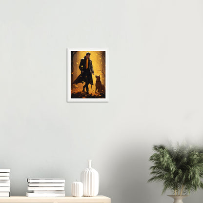 Autumn Stroll - Matte Archival Poster