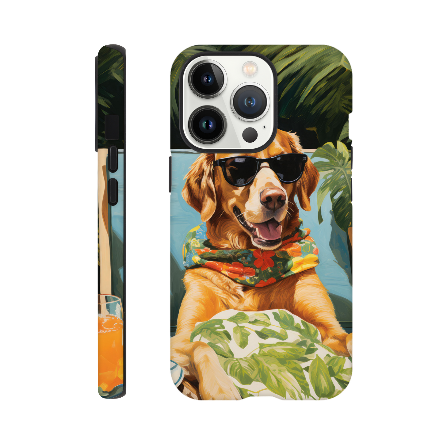 Poolside Paradise - iPhone Tough Case