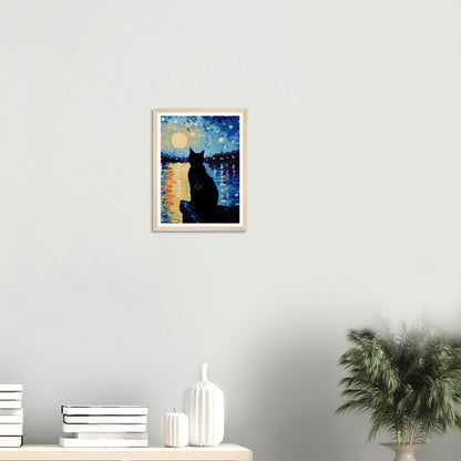 Moonrise Docks - Matte Archival Poster