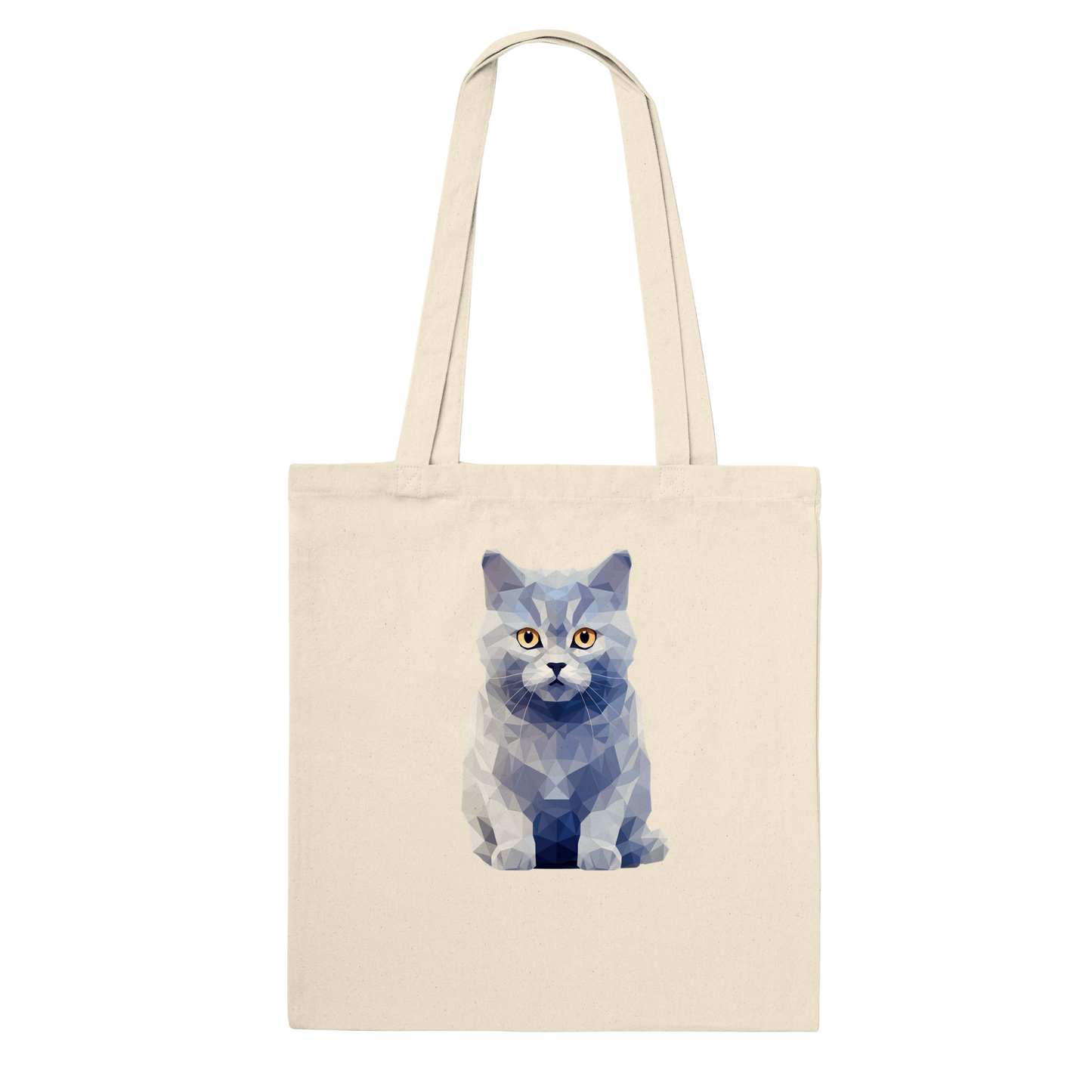 Crystal British Shorthair (Vintage) - Cotton Tote Bag