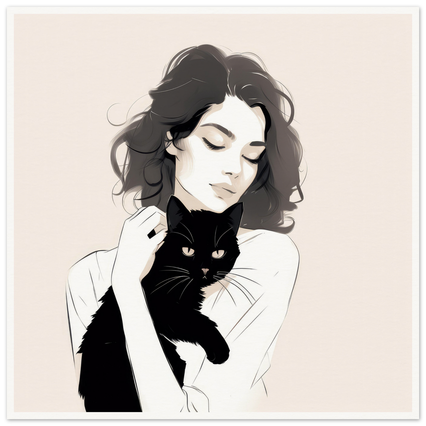 Best Friends - Matte Archival Poster