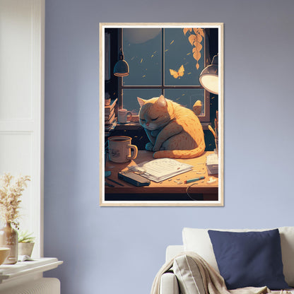 Quick Nap - Matte Archival Poster