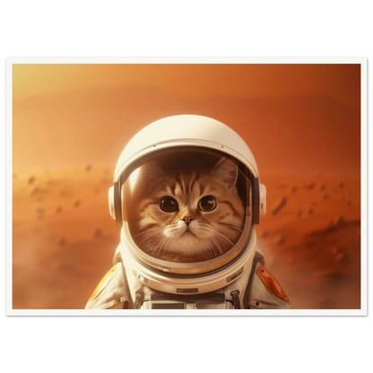 Red Planet - Matte Archival Poster