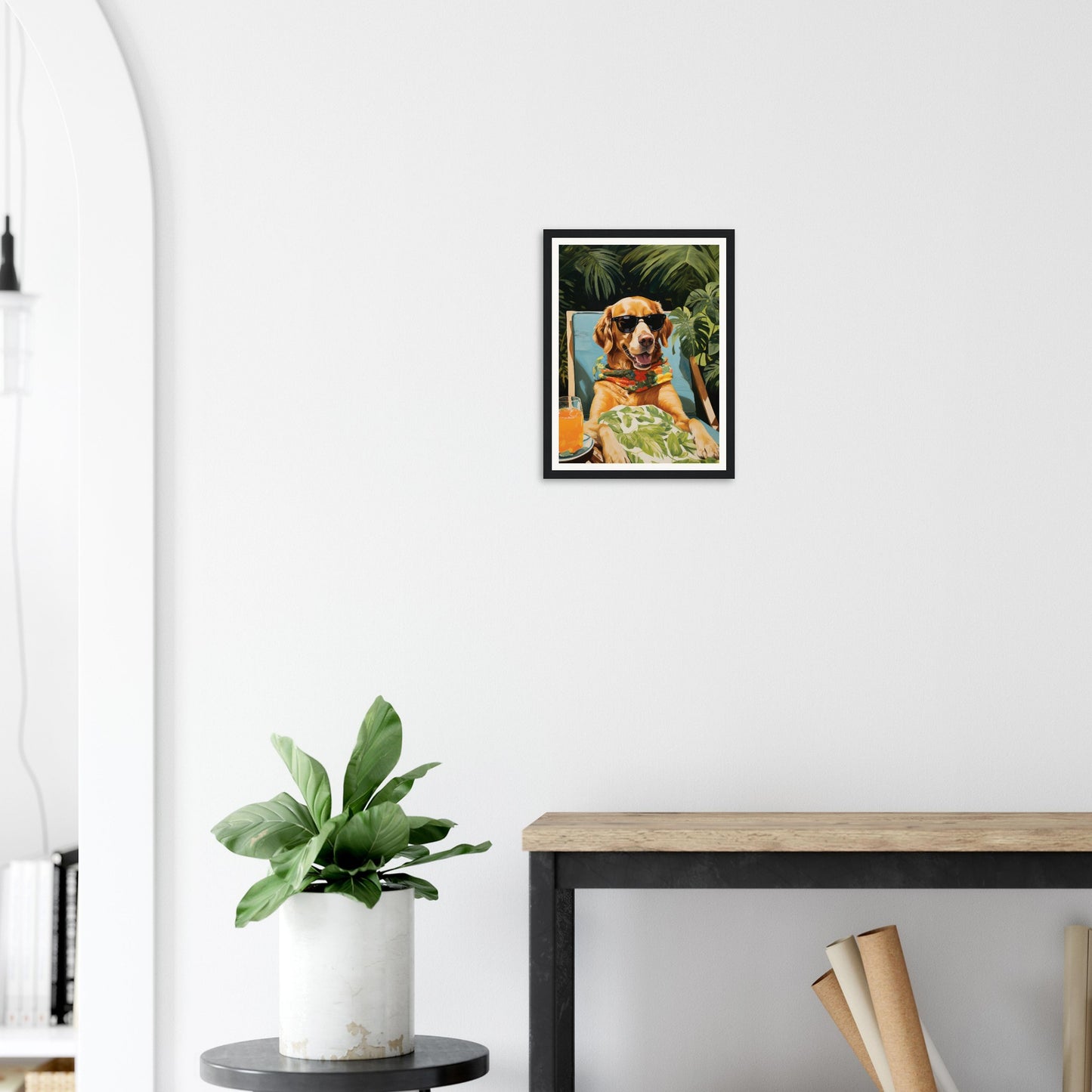 Poolside Paradise - Matte Archival Poster