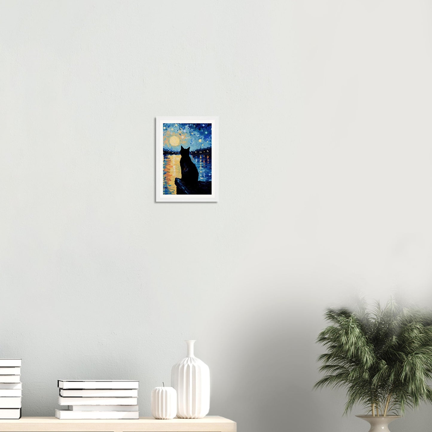 Moonrise Docks - Matte Archival Poster