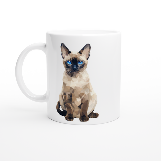 Crystal Siamese - Ceramic Coffee Mug