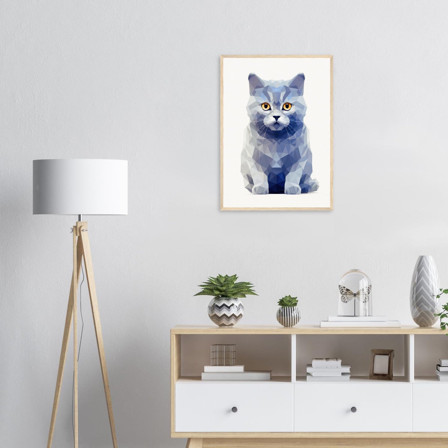 Crystal British Shorthair - Matte Archival Poster