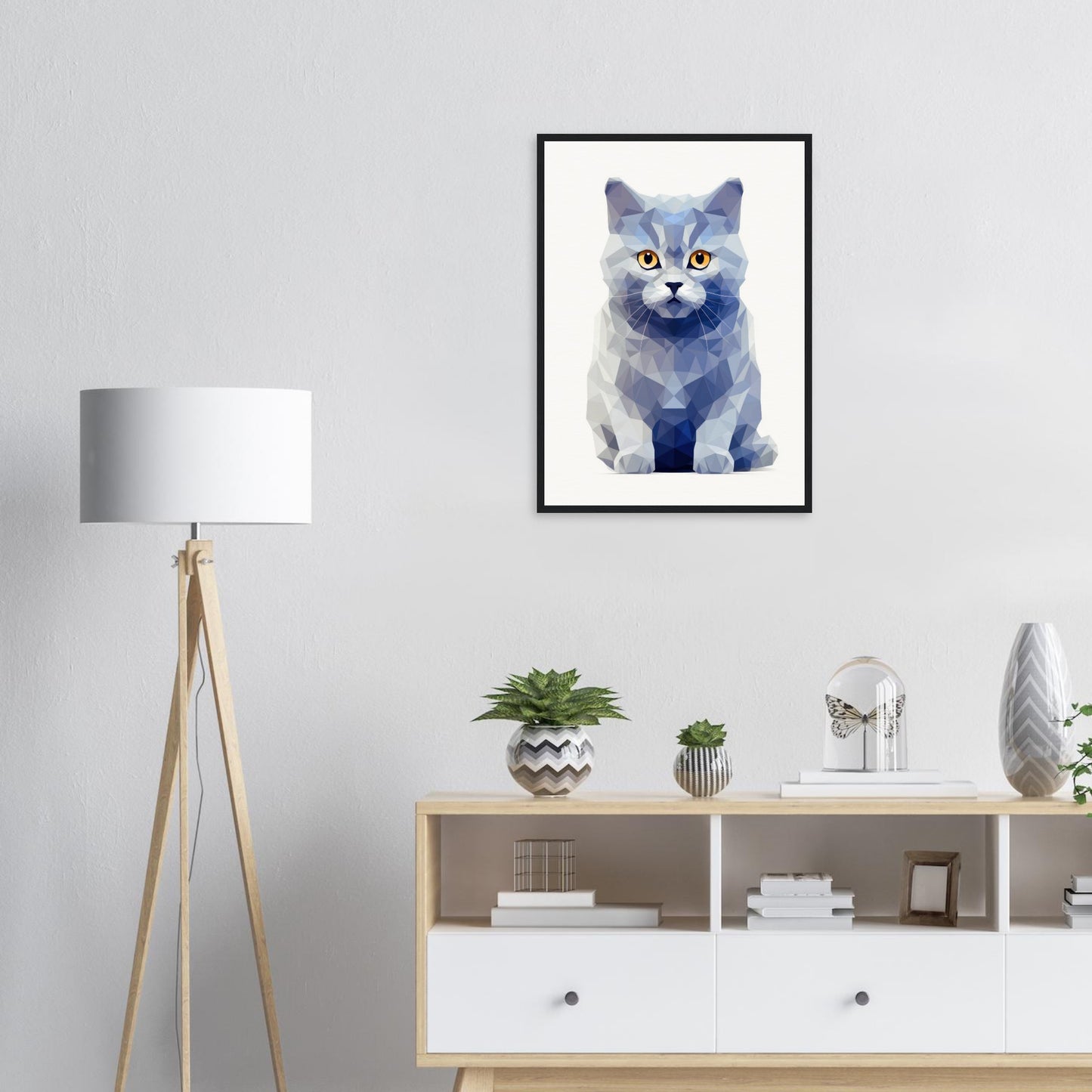 Crystal British Shorthair - Matte Archival Poster