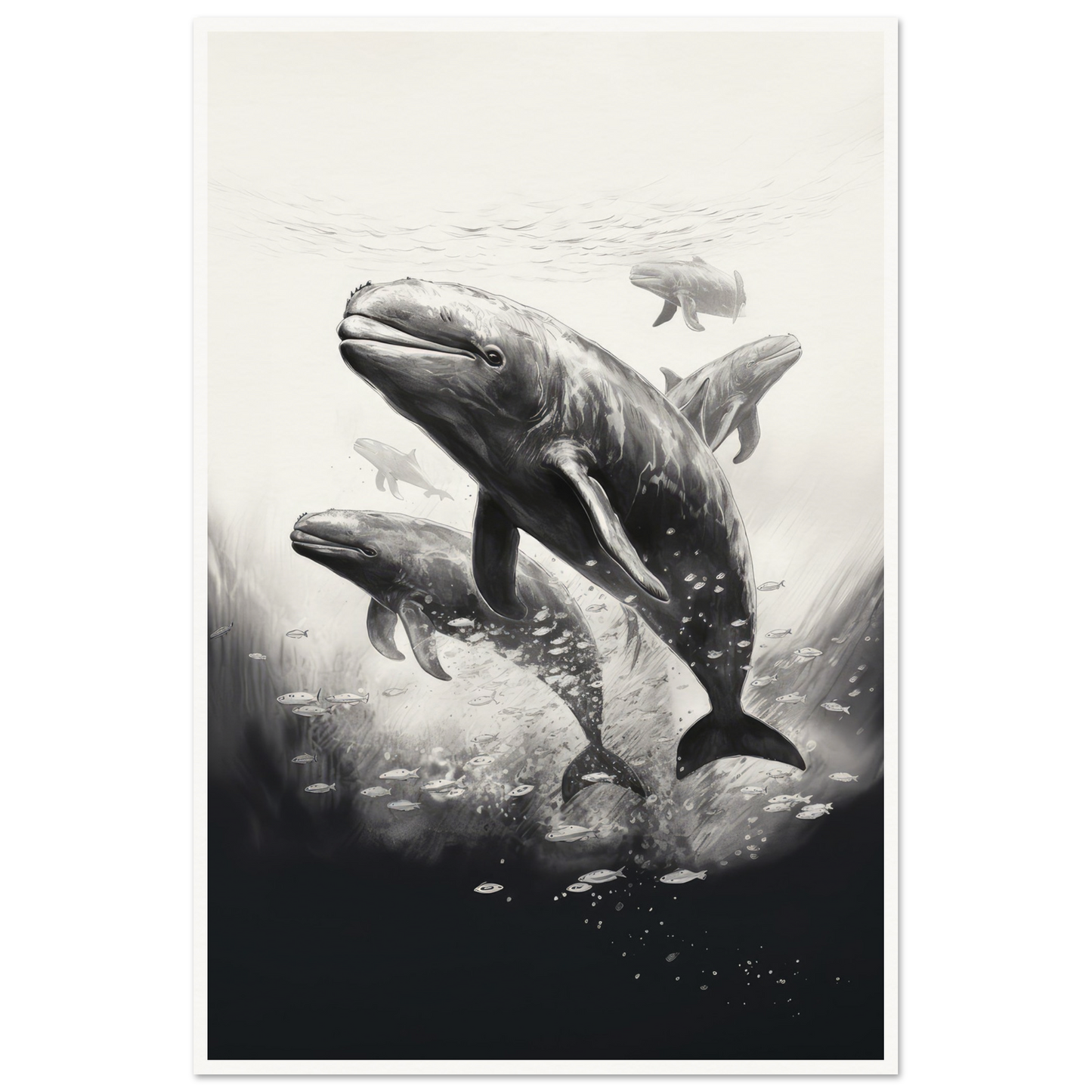 Ocean Family - Matte Archival Poster