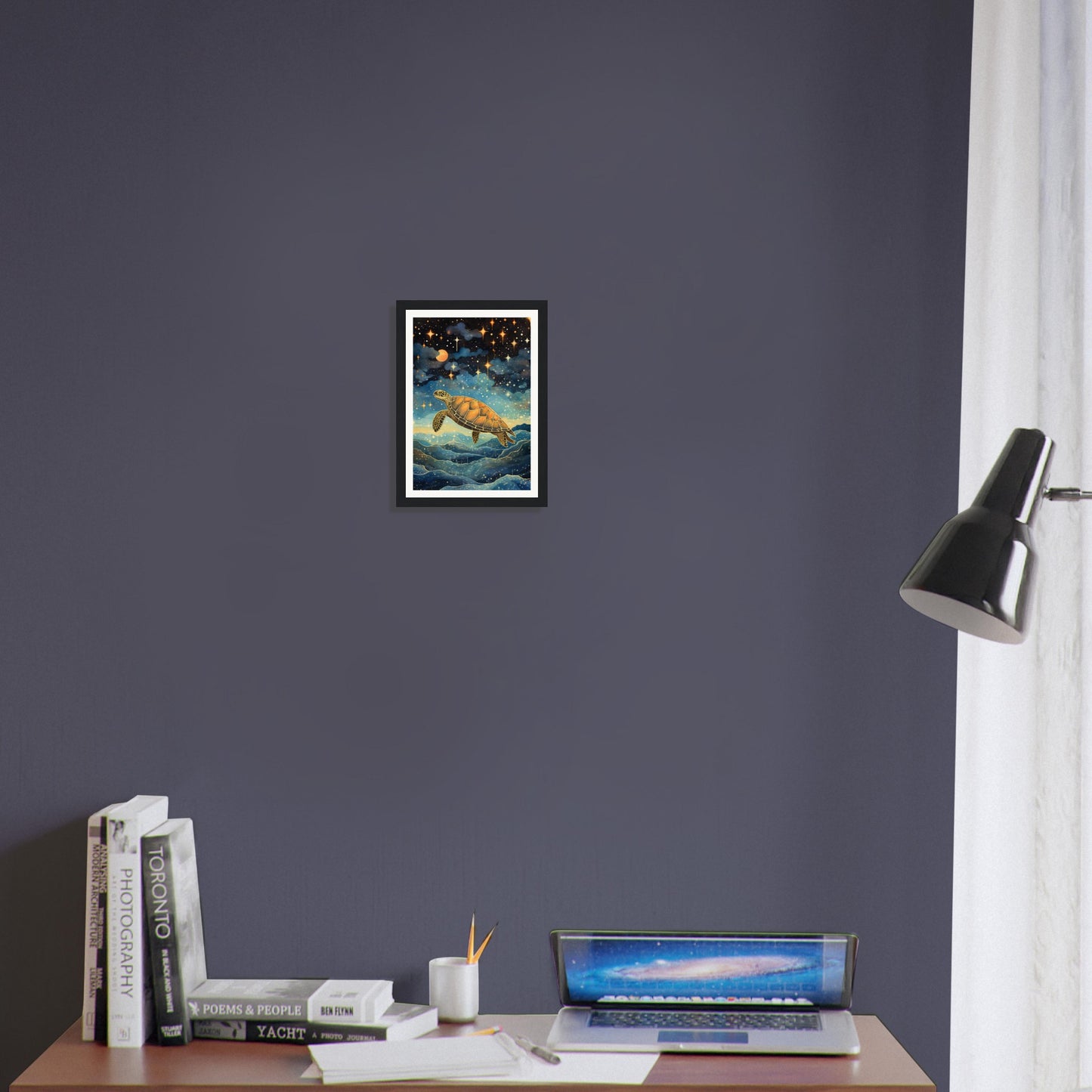 Cosmic Turtle - Matte Archival Poster