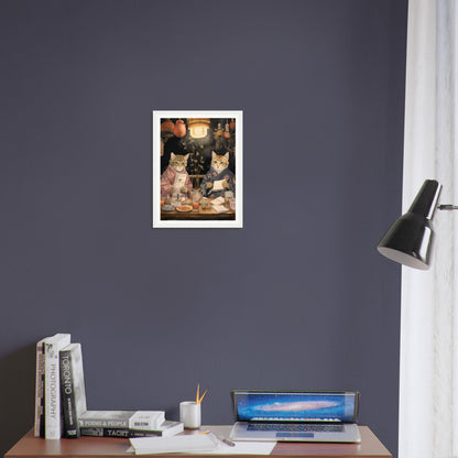Izakaya Cats - Matte Archival Poster