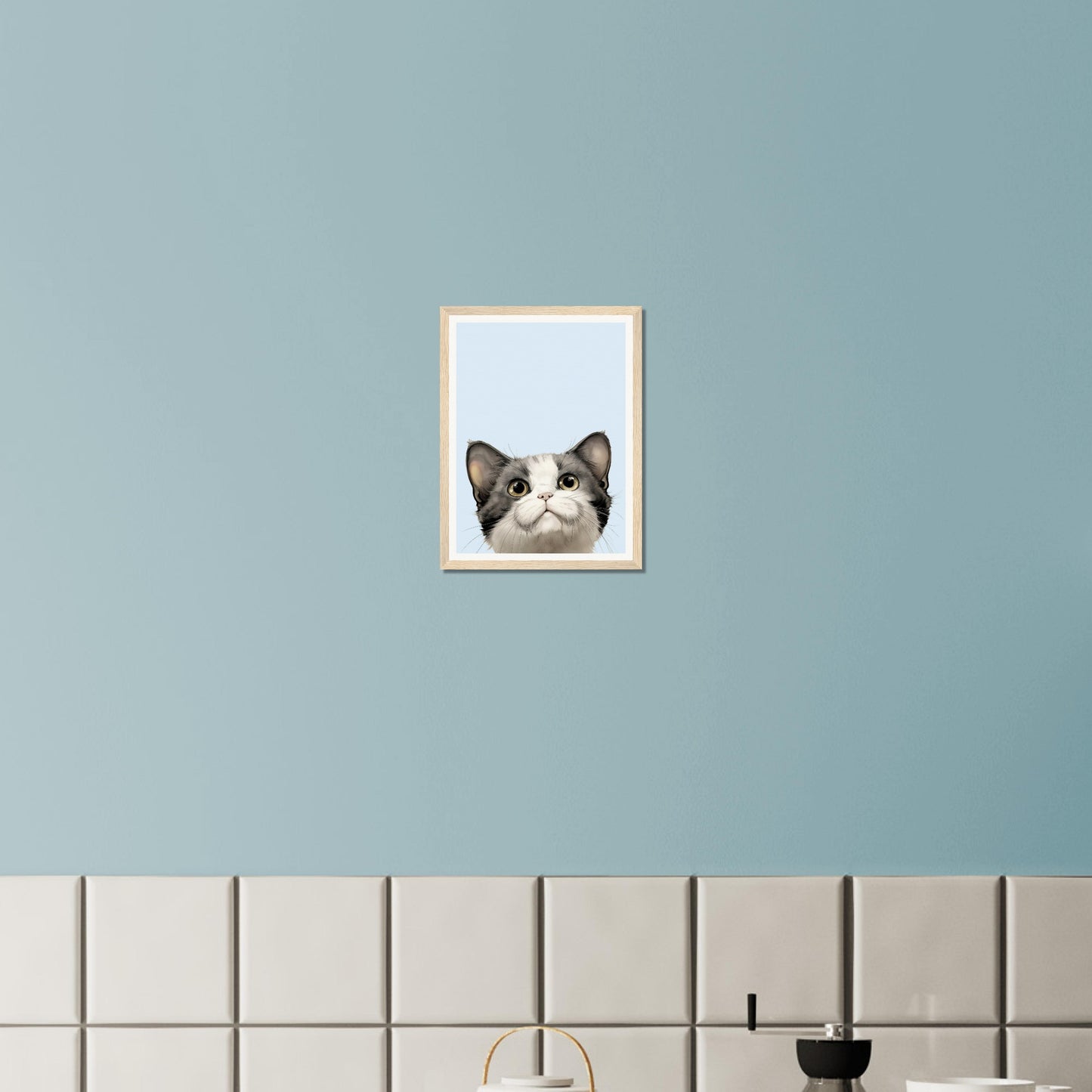 Curious Kitty - Matte Archival Poster