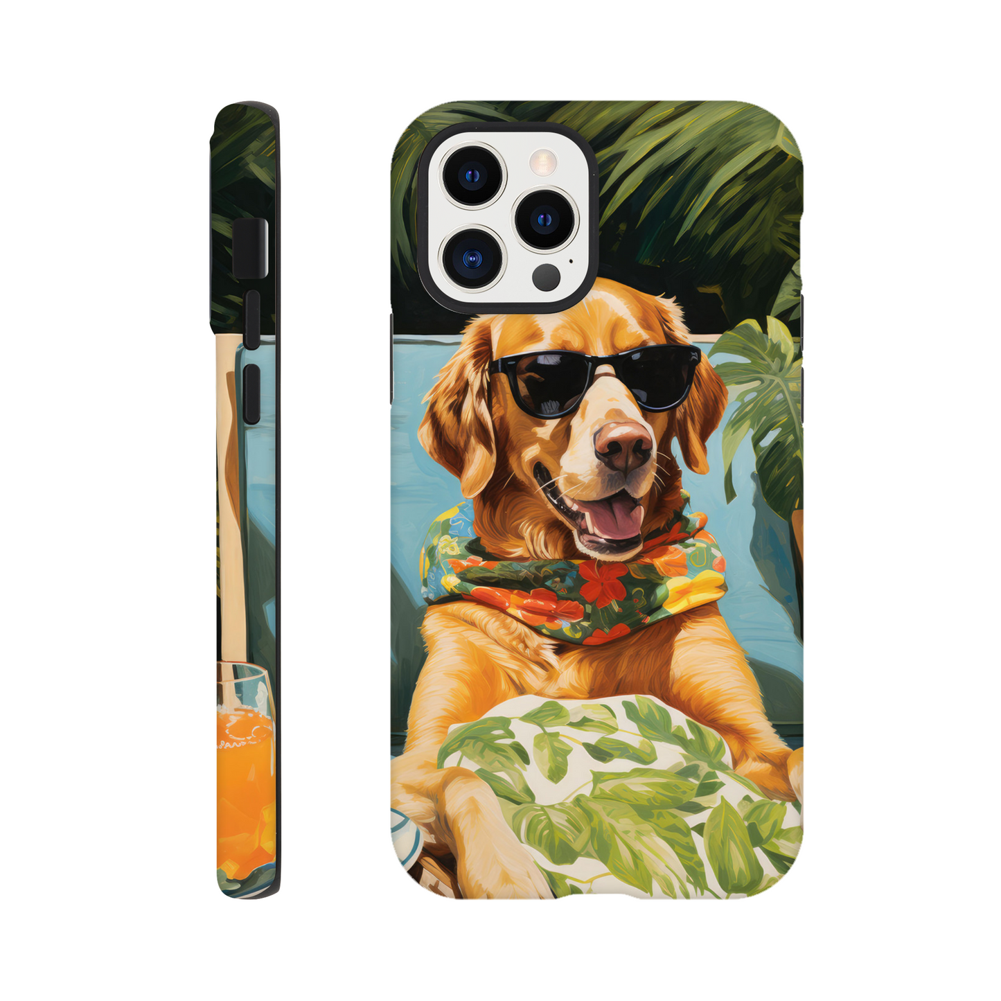 Poolside Paradise - iPhone Tough Case