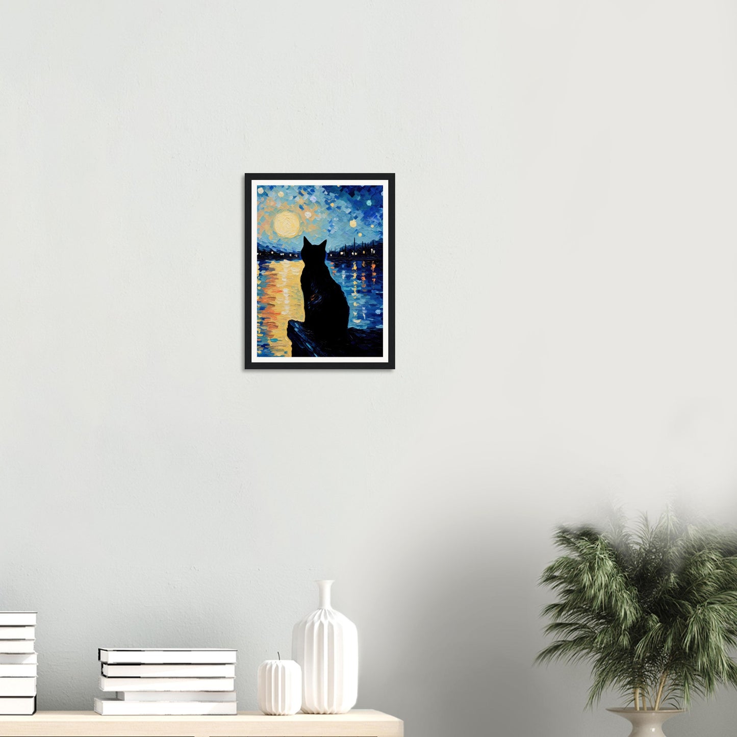 Moonrise Docks - Matte Archival Poster