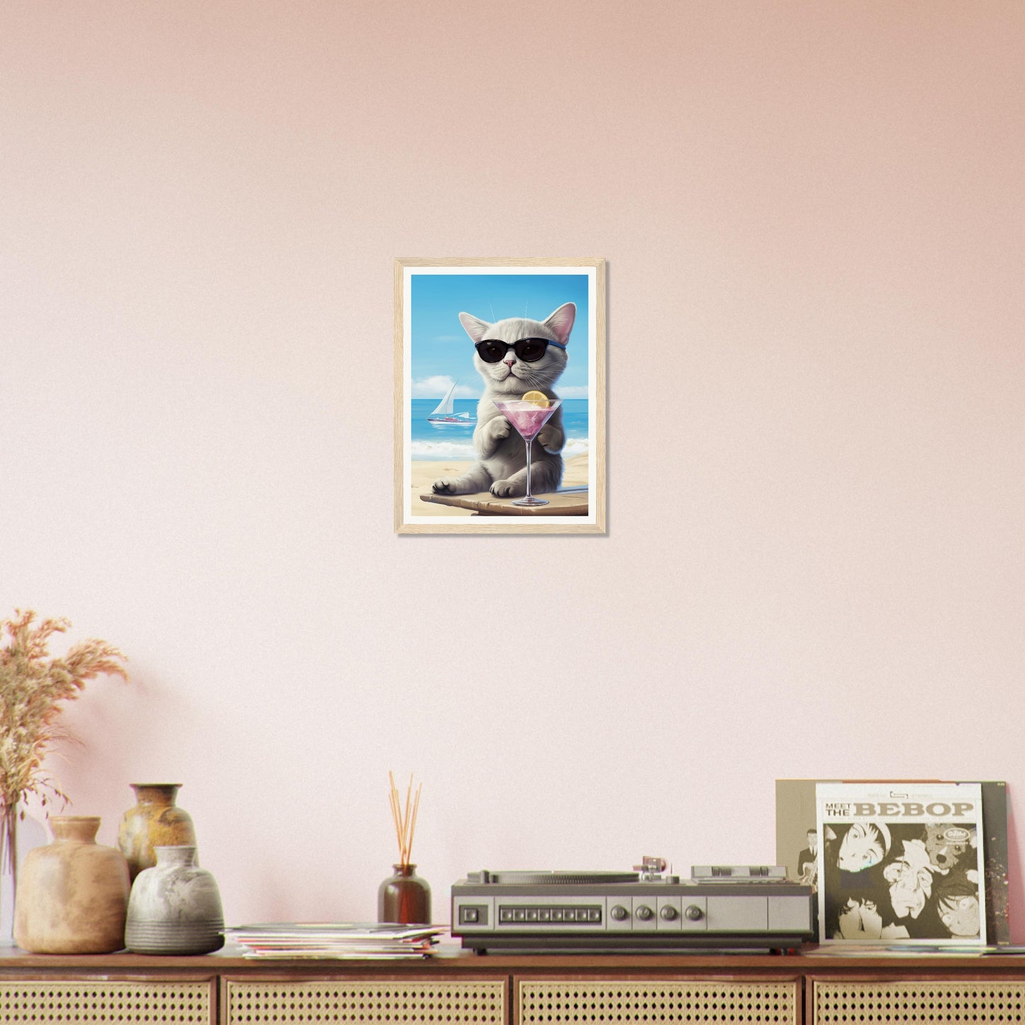 Martini Beach - Matte Archival Poster
