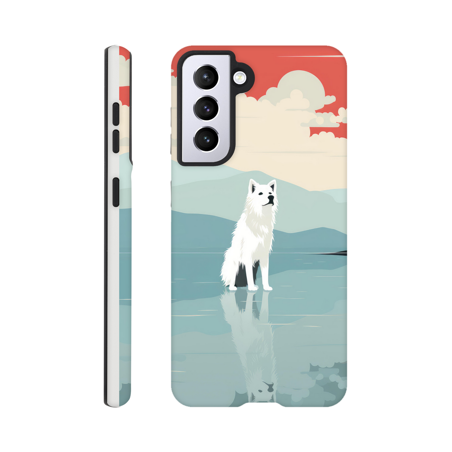 White Wolf Lake - Samsung Tough Case