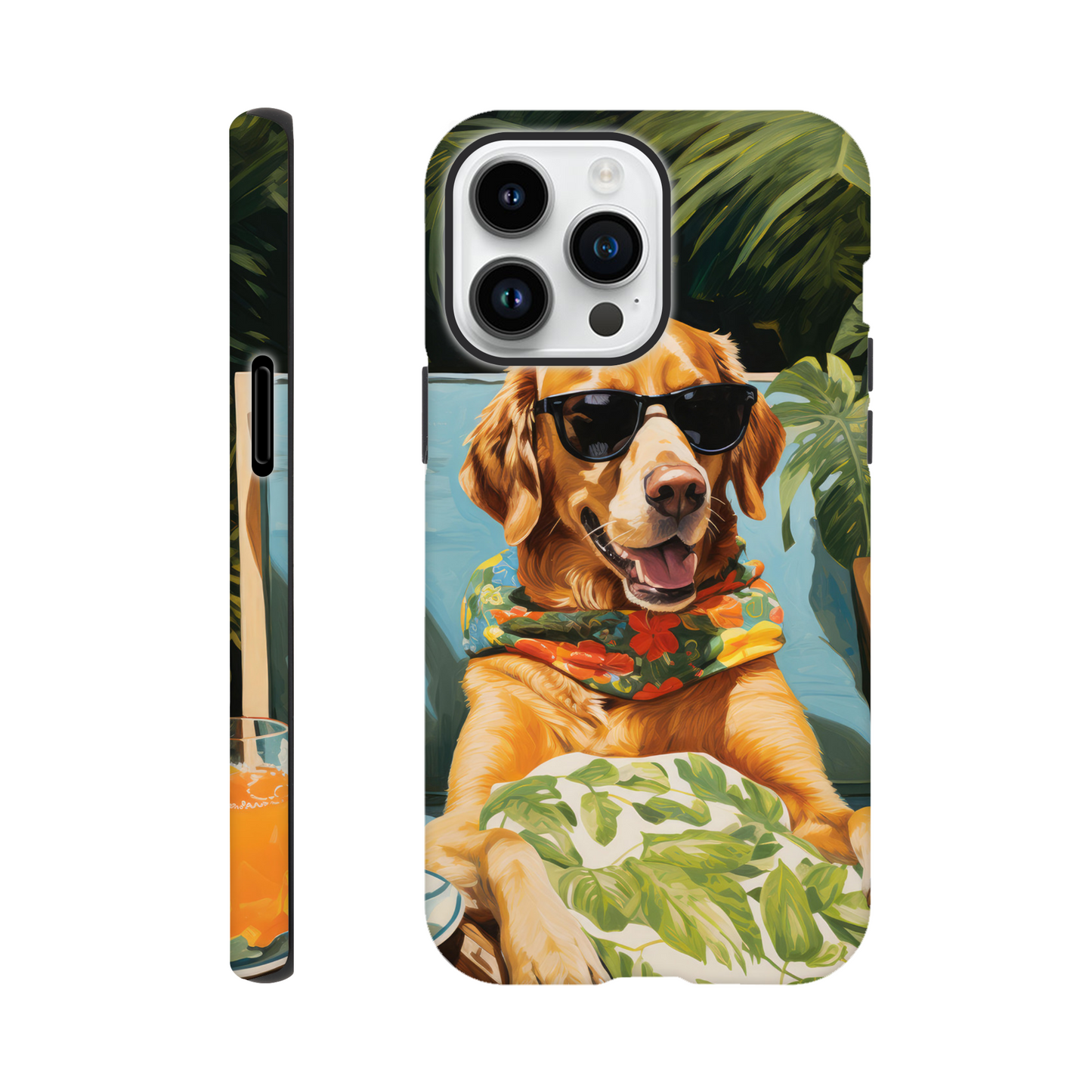 Poolside Paradise - iPhone Tough Case