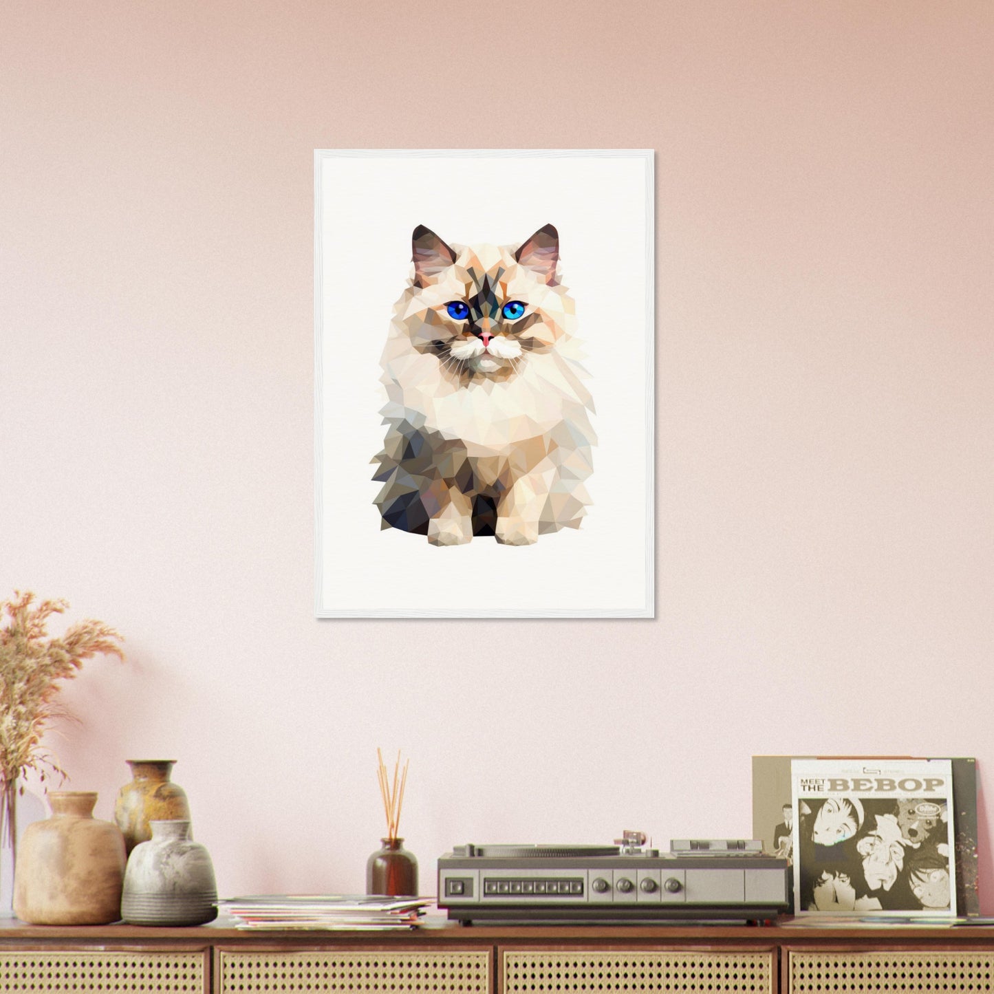 Crystal Ragdoll - Matte Archival Poster