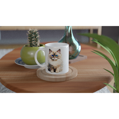 Crystal Ragdoll - Ceramic Coffee Mug