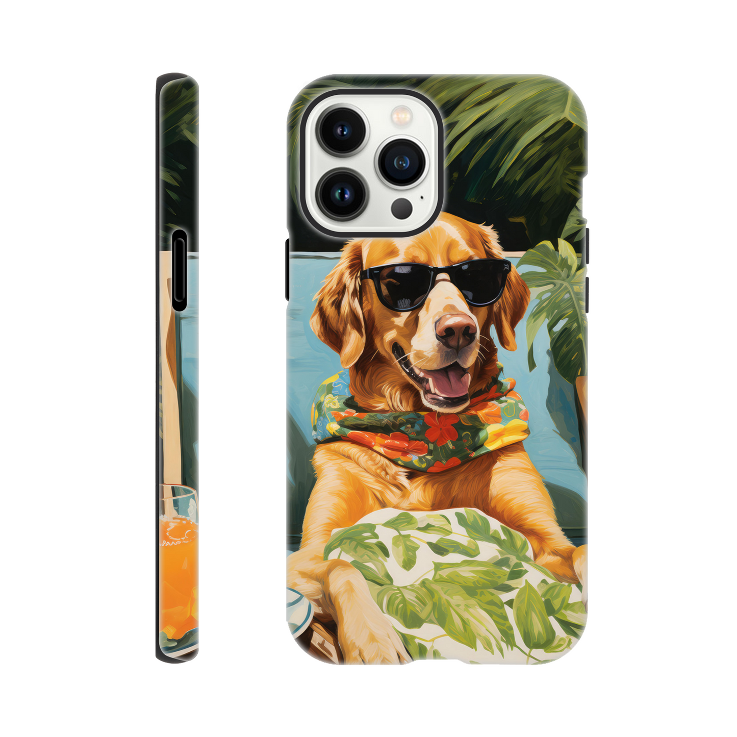 Poolside Paradise - iPhone Tough Case