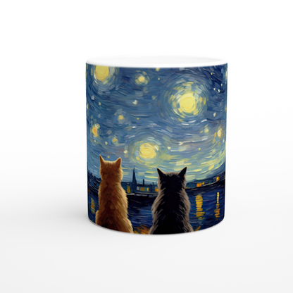Purry Night - Ceramic Coffee Mug
