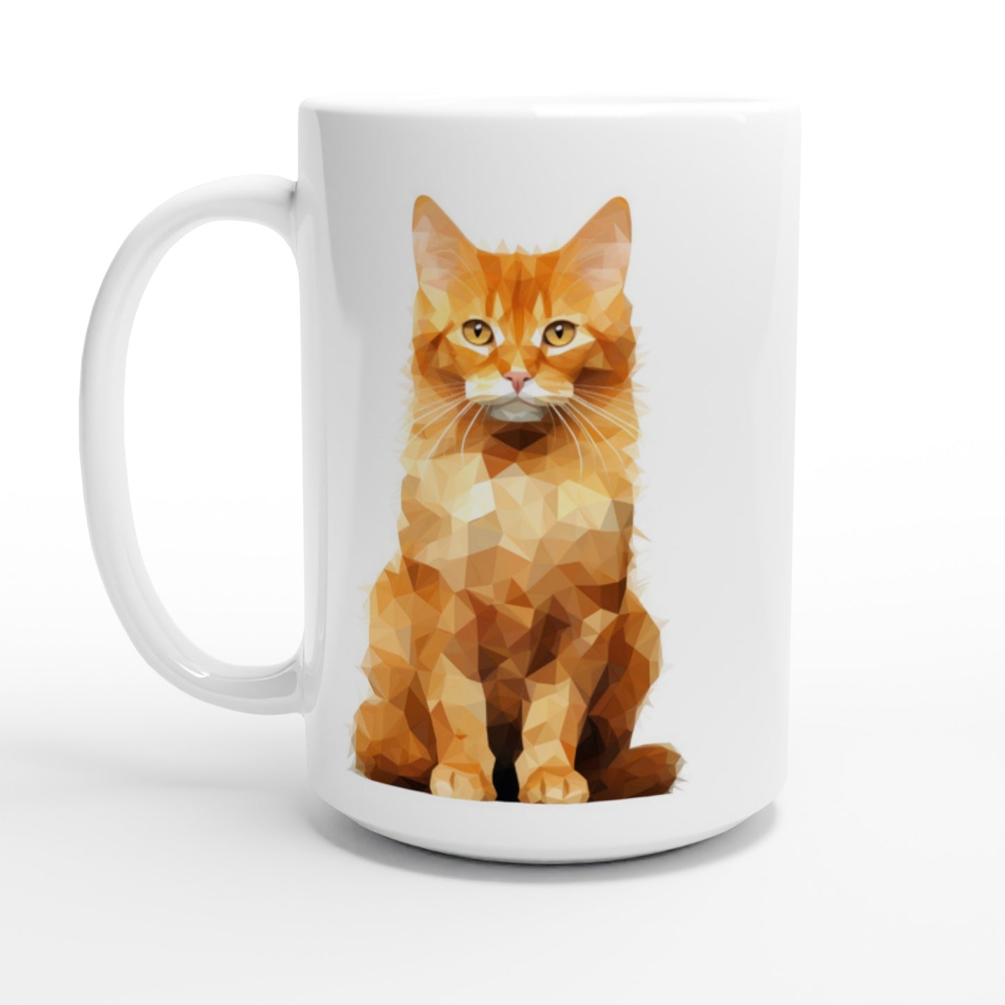 Crystal Ginger Shorthair - Ceramic Coffee Mug