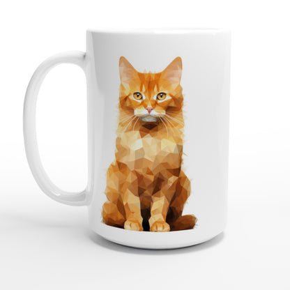 Crystal Ginger Shorthair - Ceramic Coffee Mug