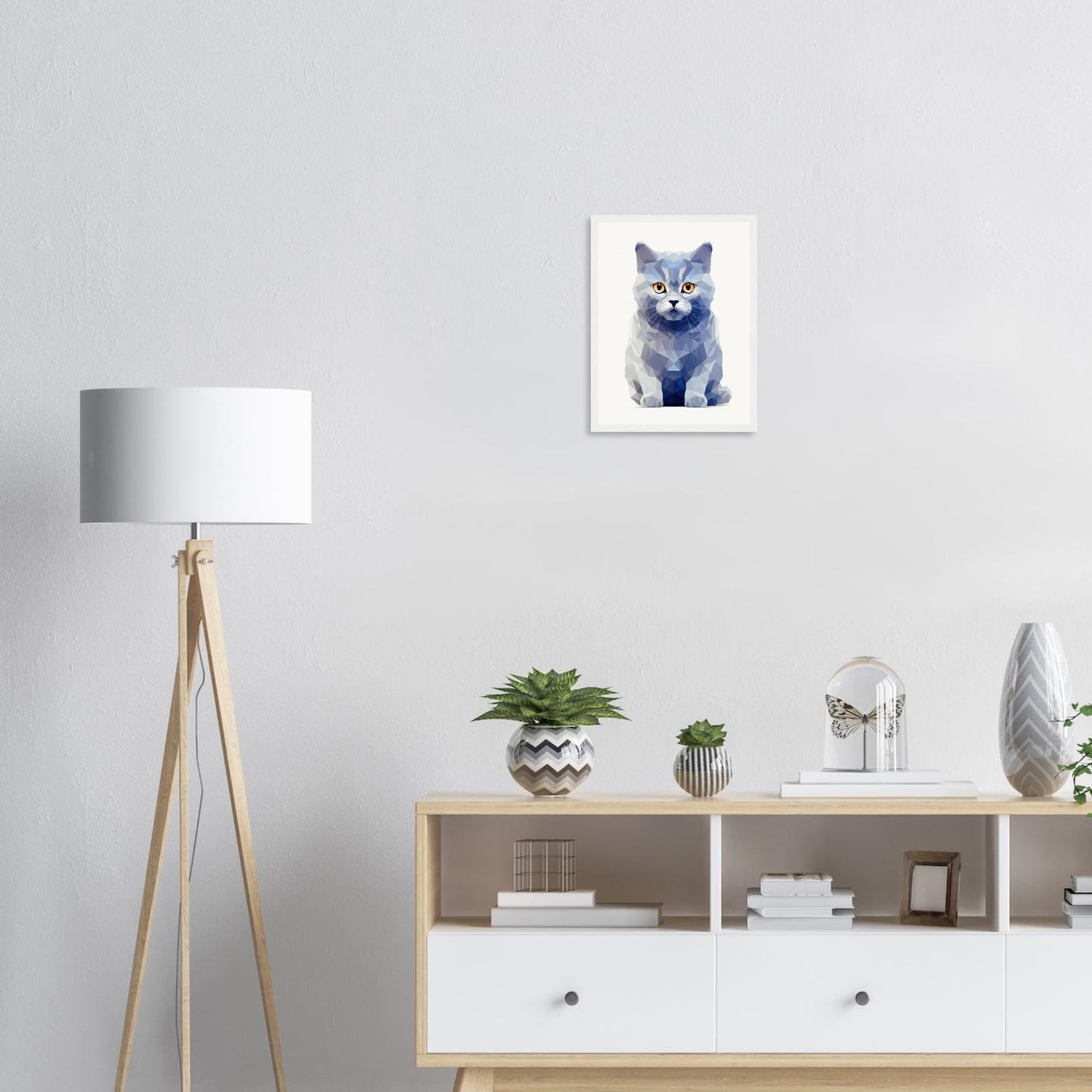 Crystal British Shorthair - Matte Archival Poster