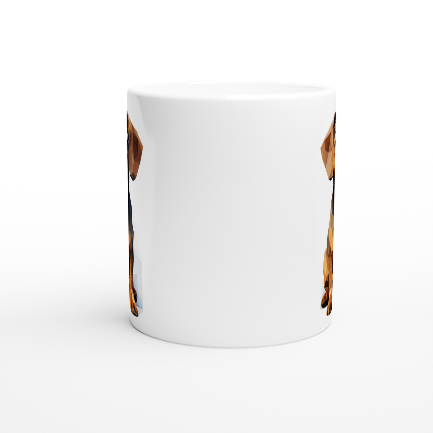 Crystal Daschund - Ceramic Coffee Mug