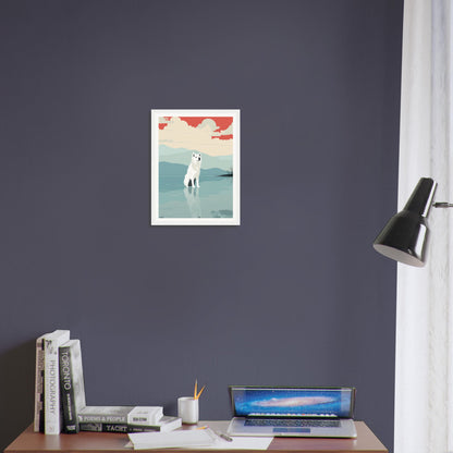 White Wolf Lake - Matte Archival Poster