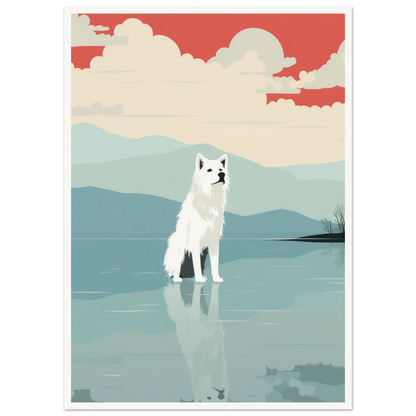 White Wolf Lake - Matte Archival Poster