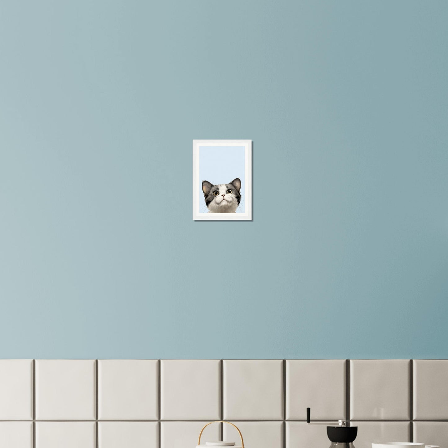 Curious Kitty - Matte Archival Poster
