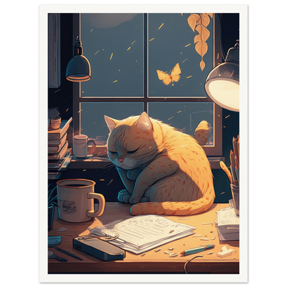 Quick Nap - Matte Archival Poster