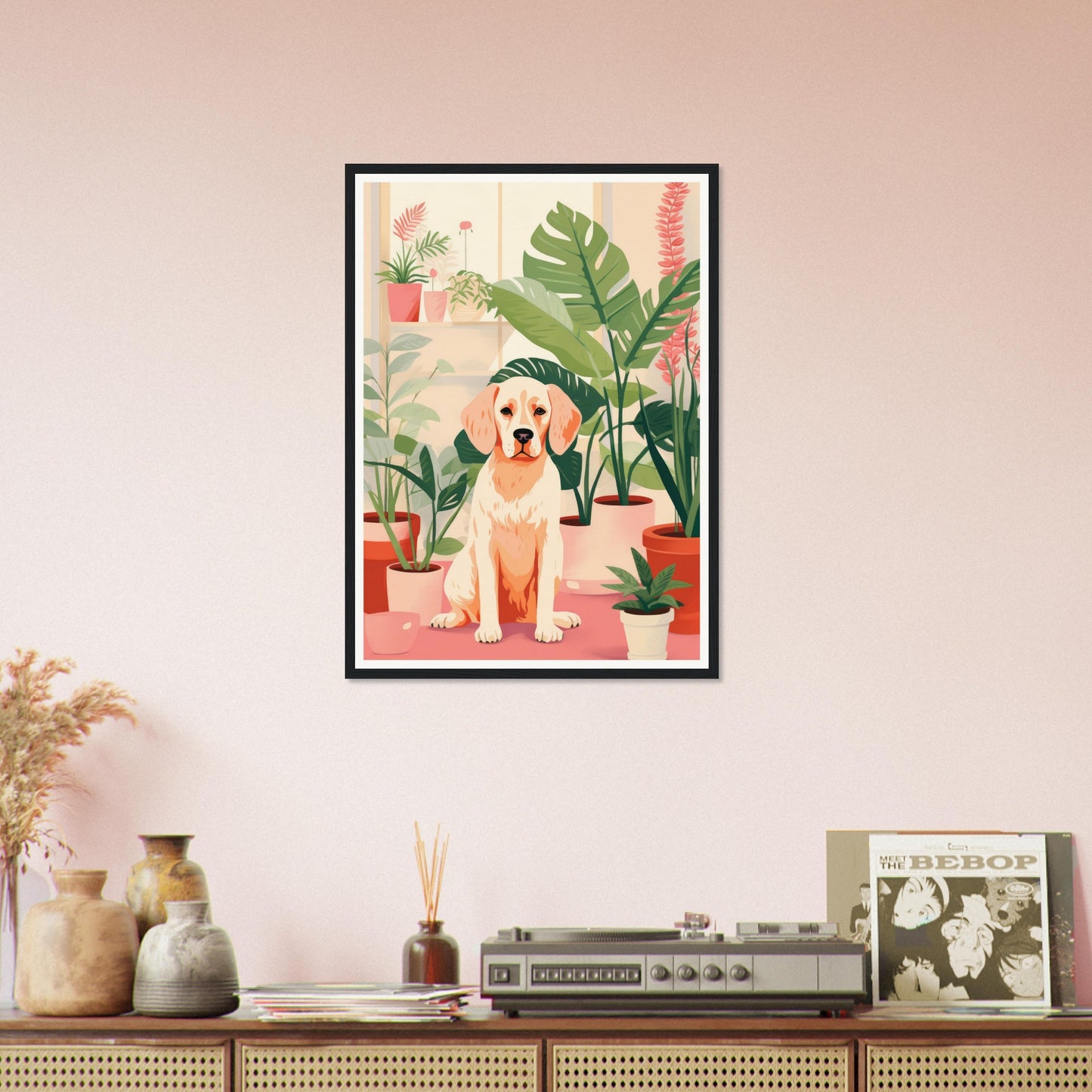 Greenhouse Dog - Matte Archival Poster