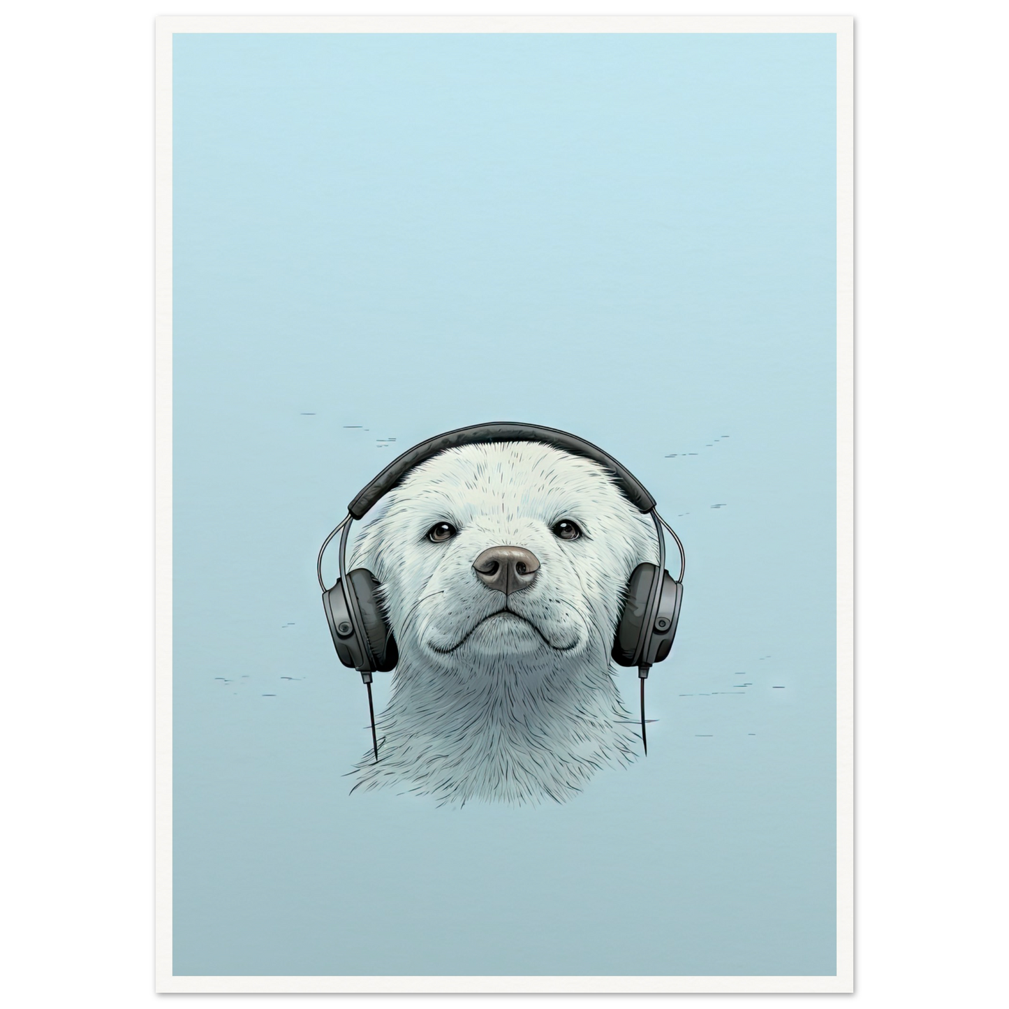 Retriever Beats - Matte Archival Poster