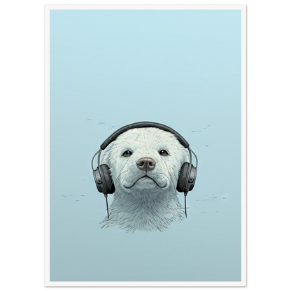 Retriever Beats - Matte Archival Poster