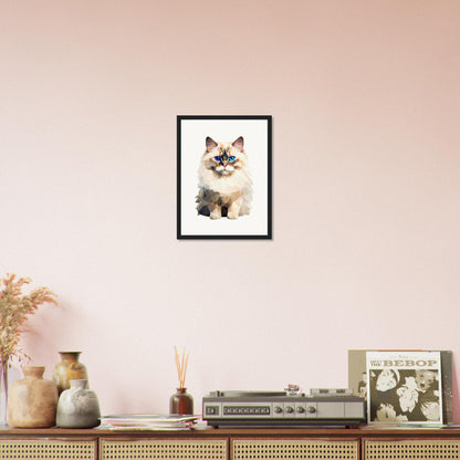 Crystal Ragdoll - Matte Archival Poster