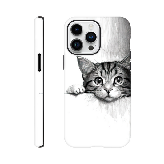 Peeking Out - iPhone Tough Case