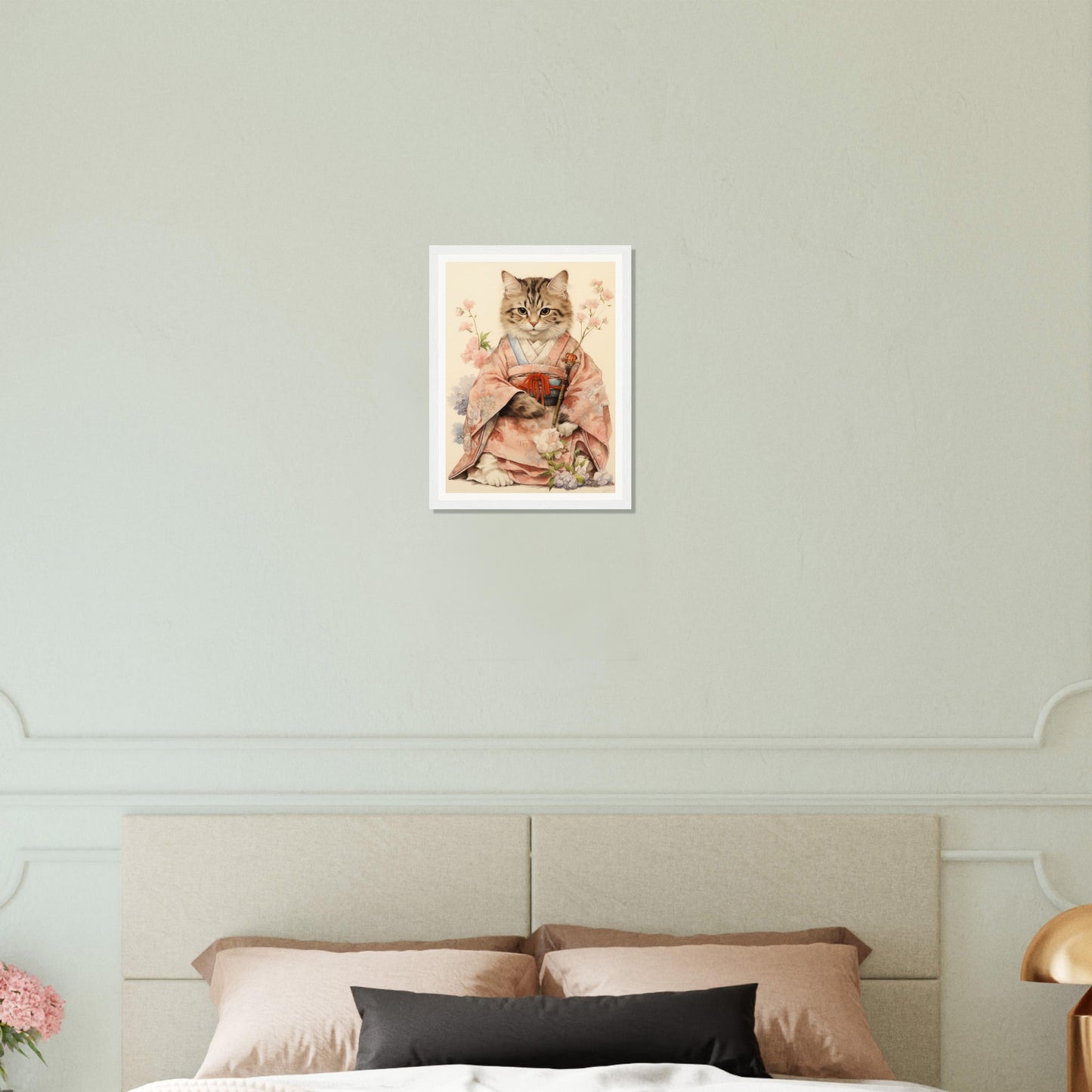 Kimono Cat - Matte Archival Poster