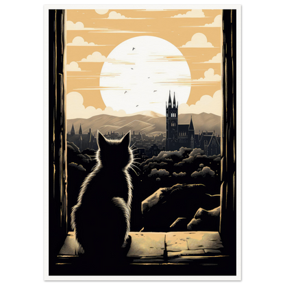Dusk City - Matte Archival Poster
