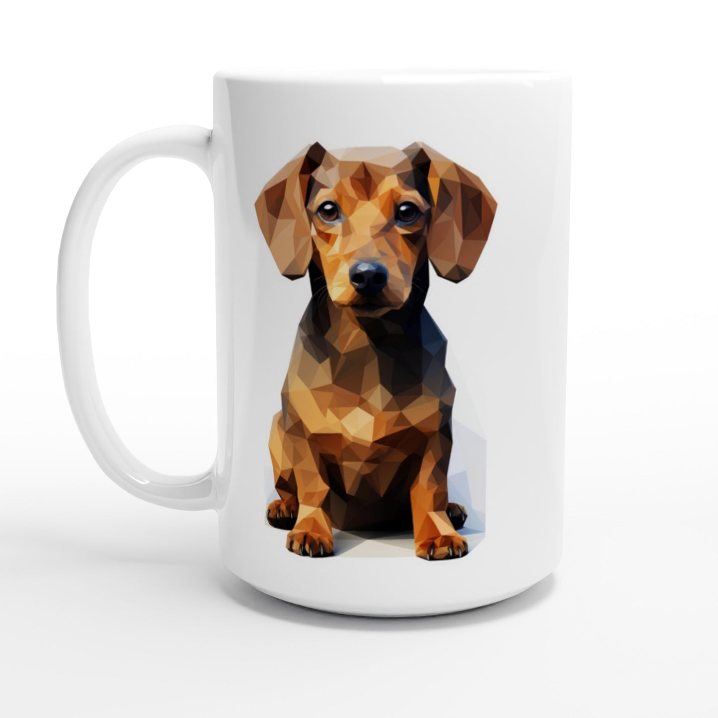 Crystal Daschund - Ceramic Coffee Mug