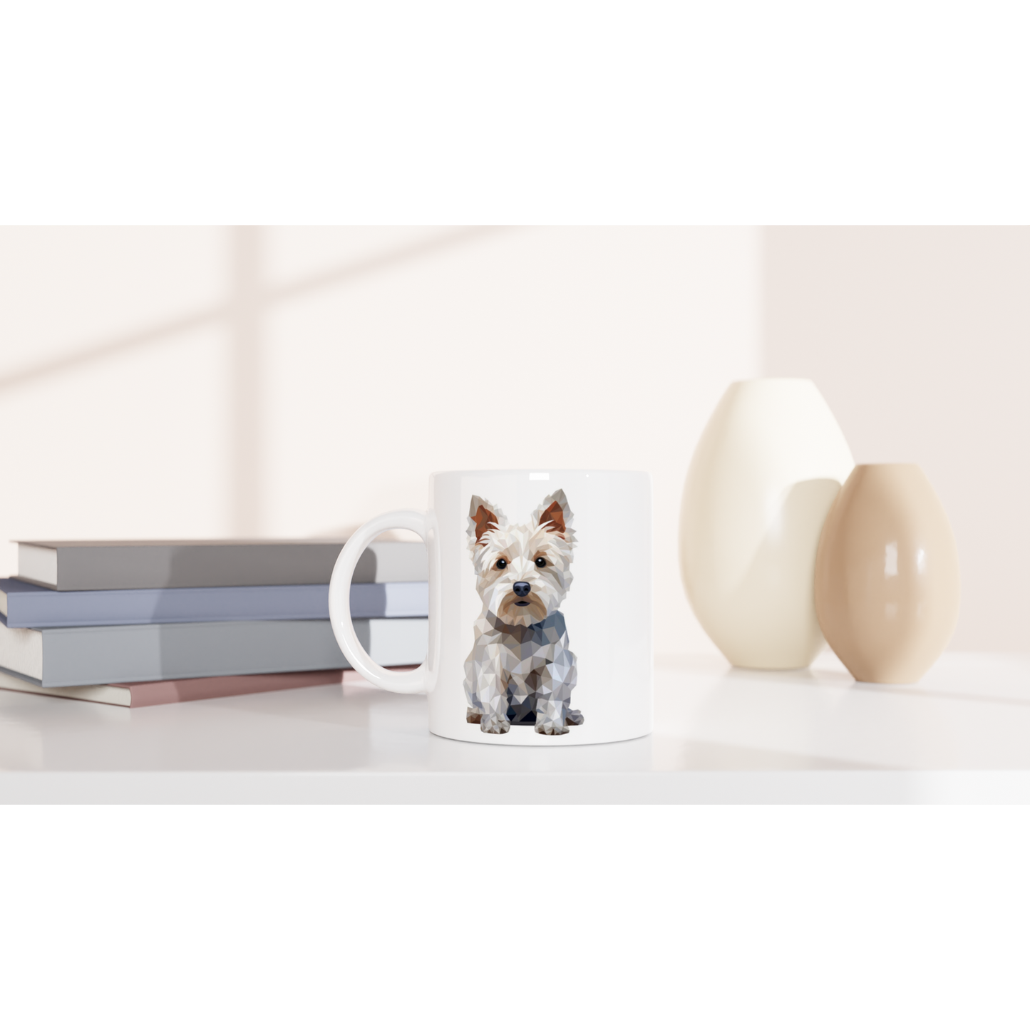 Crystal Westie - Ceramic Coffee Mug