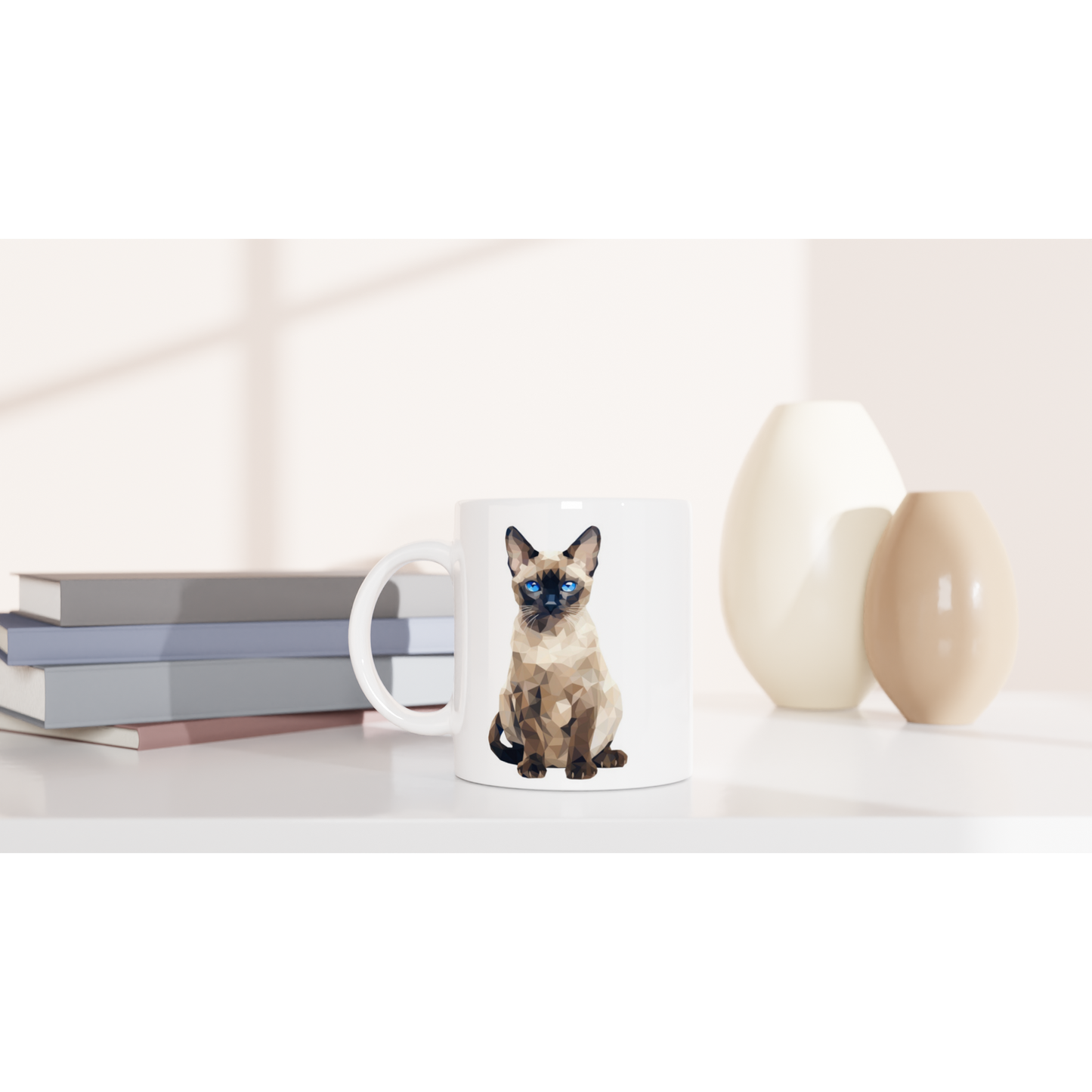 Crystal Siamese - Ceramic Coffee Mug