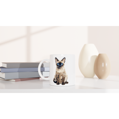 Crystal Siamese - Ceramic Coffee Mug