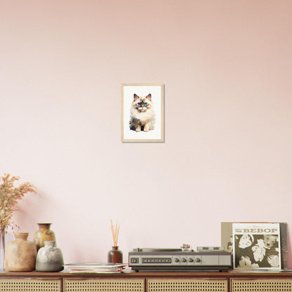 Crystal Ragdoll - Matte Archival Poster