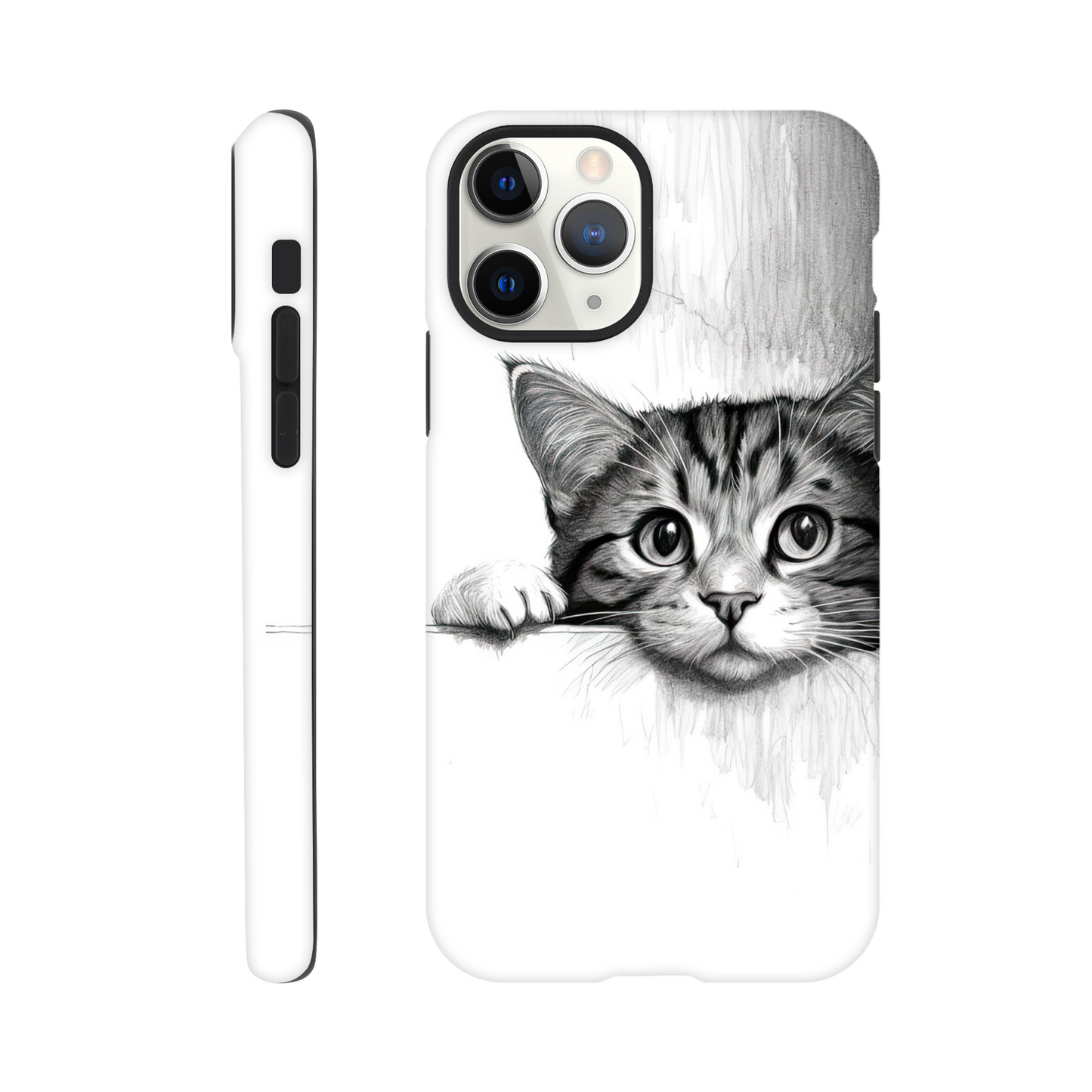 Peeking Out - iPhone Tough Case
