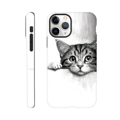 Peeking Out - iPhone Tough Case