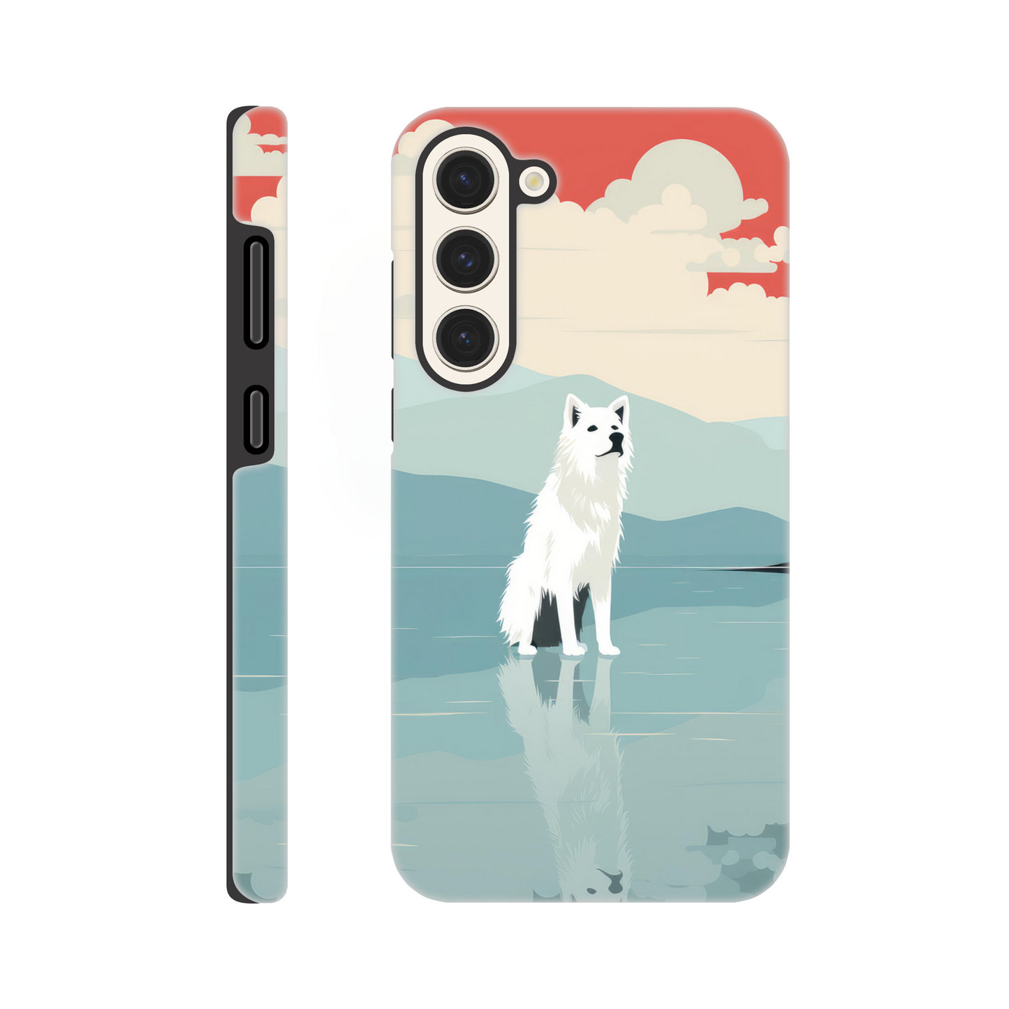 White Wolf Lake - Samsung Tough Case